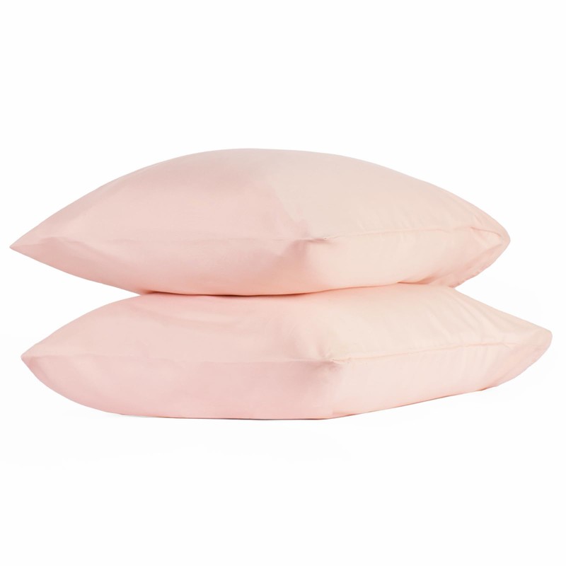 Brentfords Pillow Cases 2 Pack, Housewife Pillowcases Bed Pillow Soft
