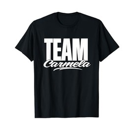 Team Carmela Name, Cheer for Carmela Support T-Shirt