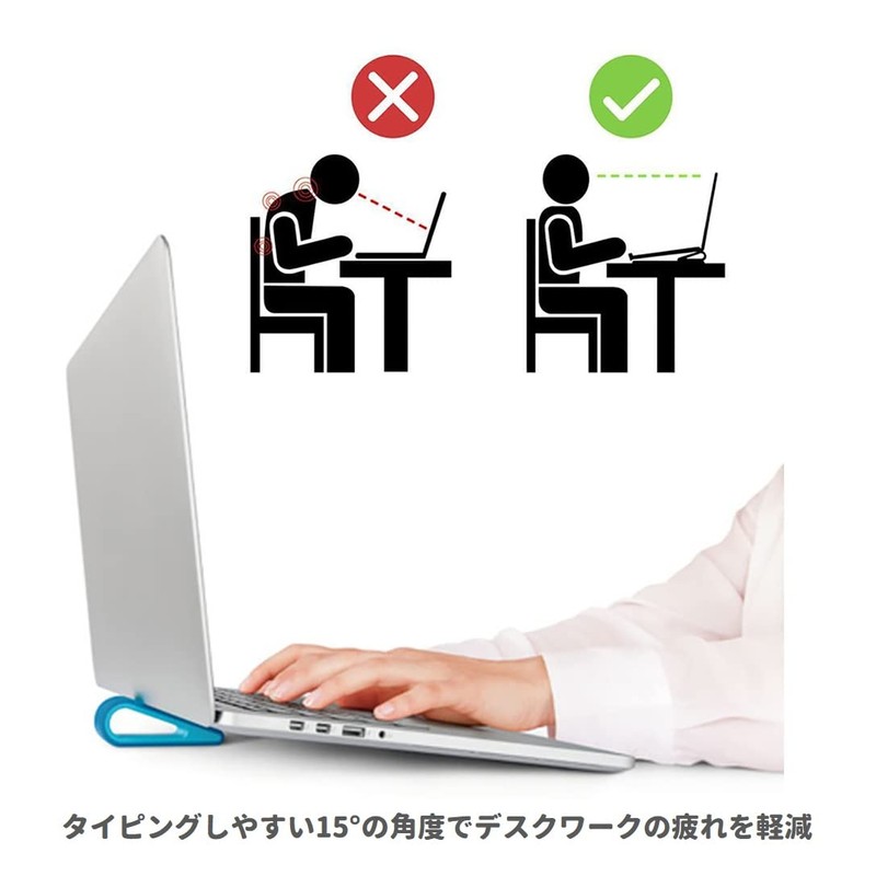 Laptop PC Tilt Stand Cooling Pad Simple Portable Portable Portable