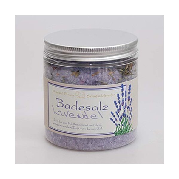 Bath Salt Lavender - Original Florex Sheep's Milk Soap - 300 g Tub