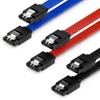 deleyCON 3 x 50 cm SATA 3 Nylon Cable Set