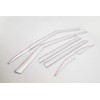 AUTOCLOVER Tape-On Rain Guards Window Visors 6 Pcs Set for