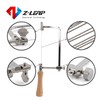 Z-LEAP 1PC Wire Saw Frame Coping Saw Steel Frame with