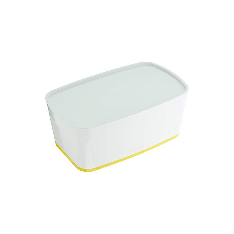 Leitz MyBox WOW 52294016 Small Storage Box with Lid Yellow