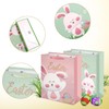 Colodeol 4 Pack 9" Easter Gift Bags with Tissue Paper,