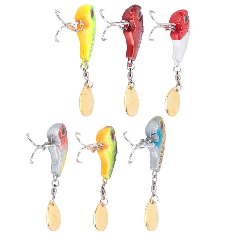 Metal Mini VIB with Spoon Trout Fishing Lure 9g Sinking