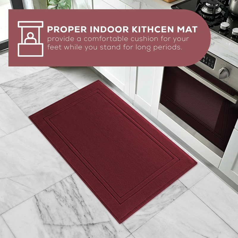 ALIBI Bath Mat Floor Towel| 1 Pack Super Soft &