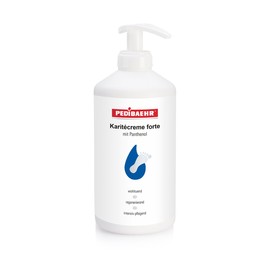 PediBaehr Karitecreme Forte Foot Cream with Panthenol, 500 ml Pump Dispenser