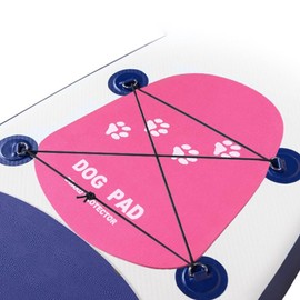 Dog Surf Traction Pad - Boat Decking Sheet Surfboard Traction Pad | Paddleboarding Accessories, Surf Safety Supplies for Water Sports Adventures Boat Pool Yacht