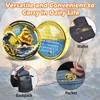 Sobriety Coin with Liquid Sand, Recovery Ship Challenge Coin, One