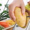 Wintem Stainless Steel 4 Sided Cheese Grater with Handy Dosing