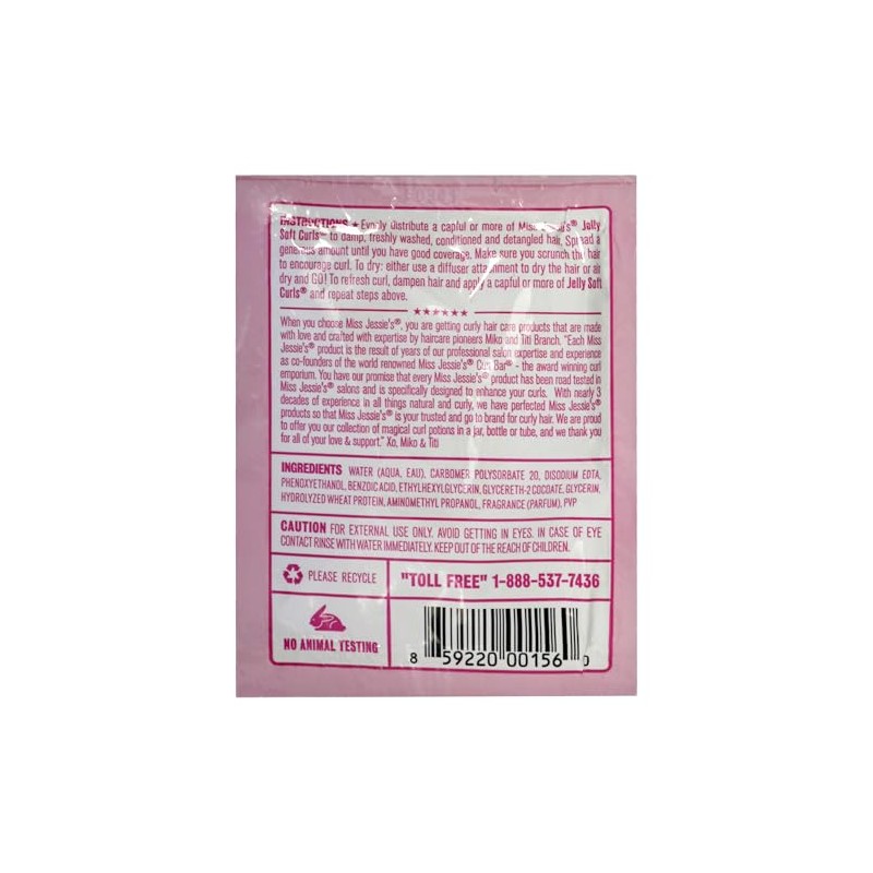 Jelly Soft Curl by Miss Jessies for Unisex - 1