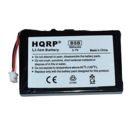 HQRP Battery Compatible with Portable Electronic Devices MP3 Player, Radio, GPS Navigator, Handheld LCD TV, Remote Control, Portable Stereo Speaker System, Digital Book Reader