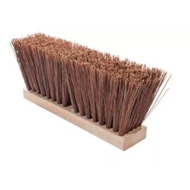 Magnolia Brush #1618 18" Brown Polypropylene Street Broom Push Broom Head