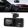 1080P Dash Cam with Triple Lens 2 Inch IPS Display