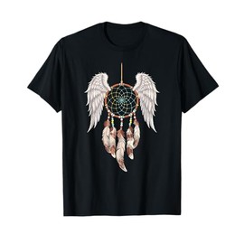 Dream Catcher Bohemian Charm and Spiritual Protection Symbol T-Shirt