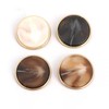 5 PCS Fashion Metal Pattern Round Button Arrow Pattern Button