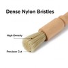 Coffee Grinder Cleaning Brush 2Pcs, Wood Handle & Natural Bristles