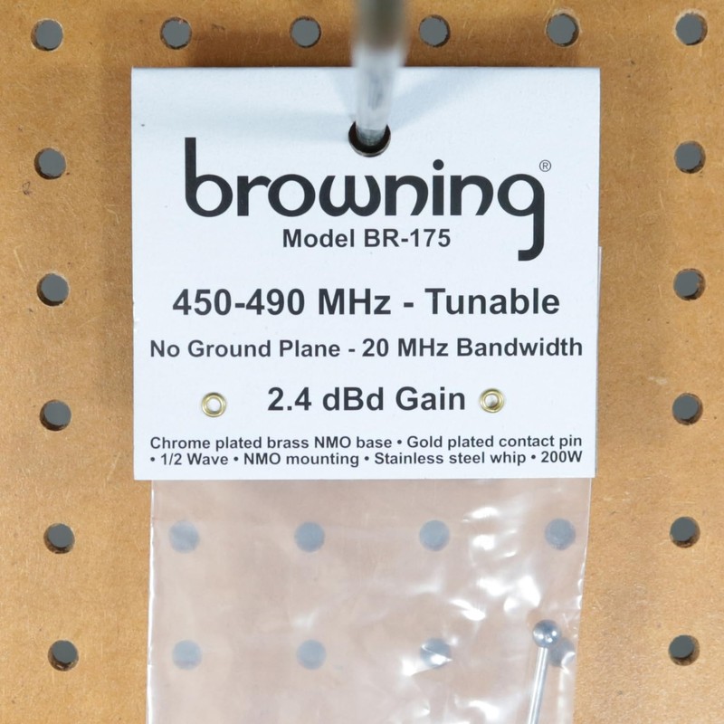 Tram Browning 450 to 490 MHz No Ground Plane UHF