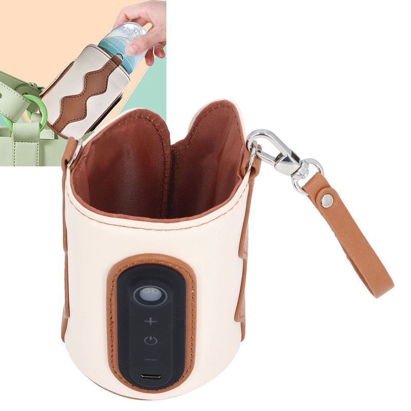 Bottle Warmer Bag 26 Levels USB Milk Bottle Heating Bag