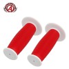 AltaLine NEW Child Kids Bicycle Grips Mushroom Handle Bar Colorful Bike Grip Red/White.