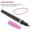 10 Pcs Paint Markers Purple Metal Texture Waterproof Glass Marker