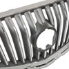 CHEDA Front Bumper Upper Grille Assembly Chrome Replacement Compatible with