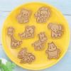 8pcs 3D Easter Cookie Cutter Set, Cookie Mold,Cute Cartoon Shapes