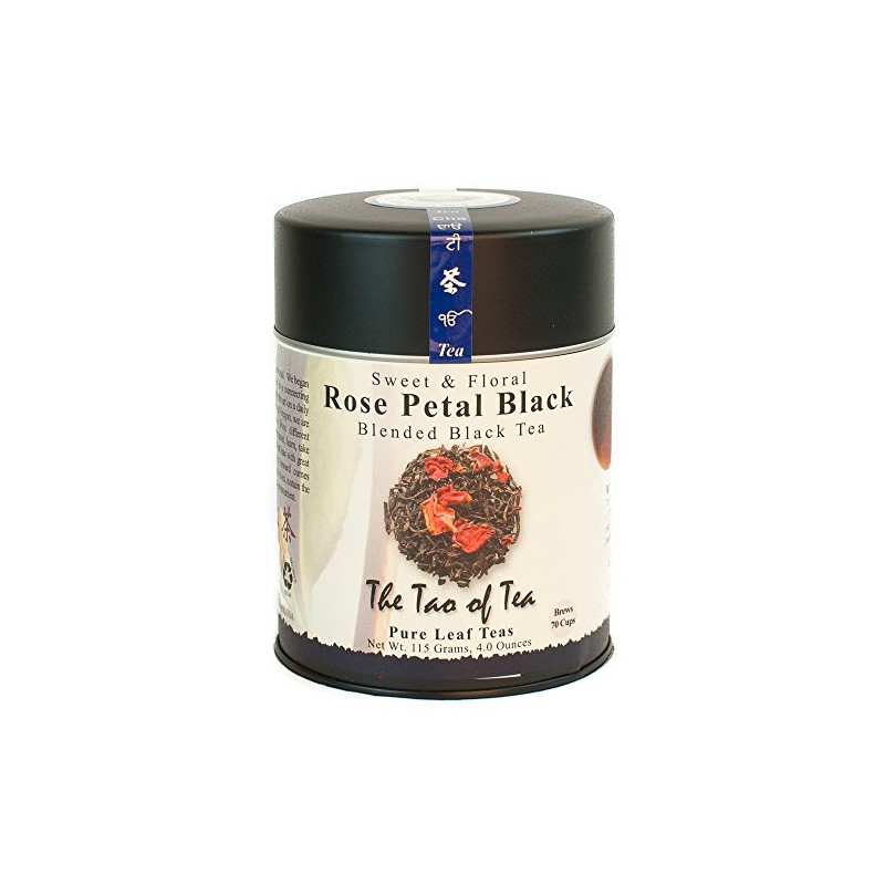 The Tao of Tea Rose Petal Black Tea, Loose Leaf,