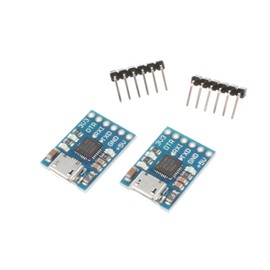 NOYITO CP2102 Micro USB to TTL Serial Module UART 6 Pin Serial Converter STC Downloader (Pack of 2)