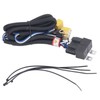 H4 Headlight Relay Harness High Temperature Resistant Ceramic Socket H6054