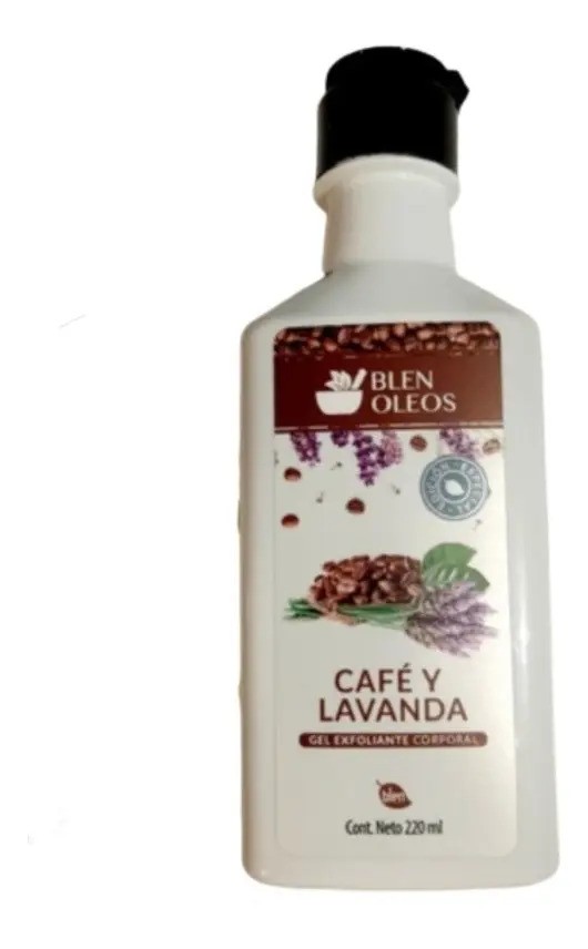 Blen Gel Exfoliante Corporal Café Y Lavanda Exclusivo 220 Ml