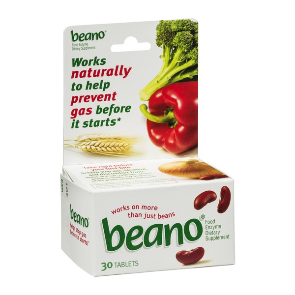 Beano, Tablets 30 ct (Pack of 3)