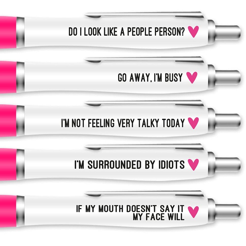 Filthy Sentiments Pack of Pens - Funny Gift For Her