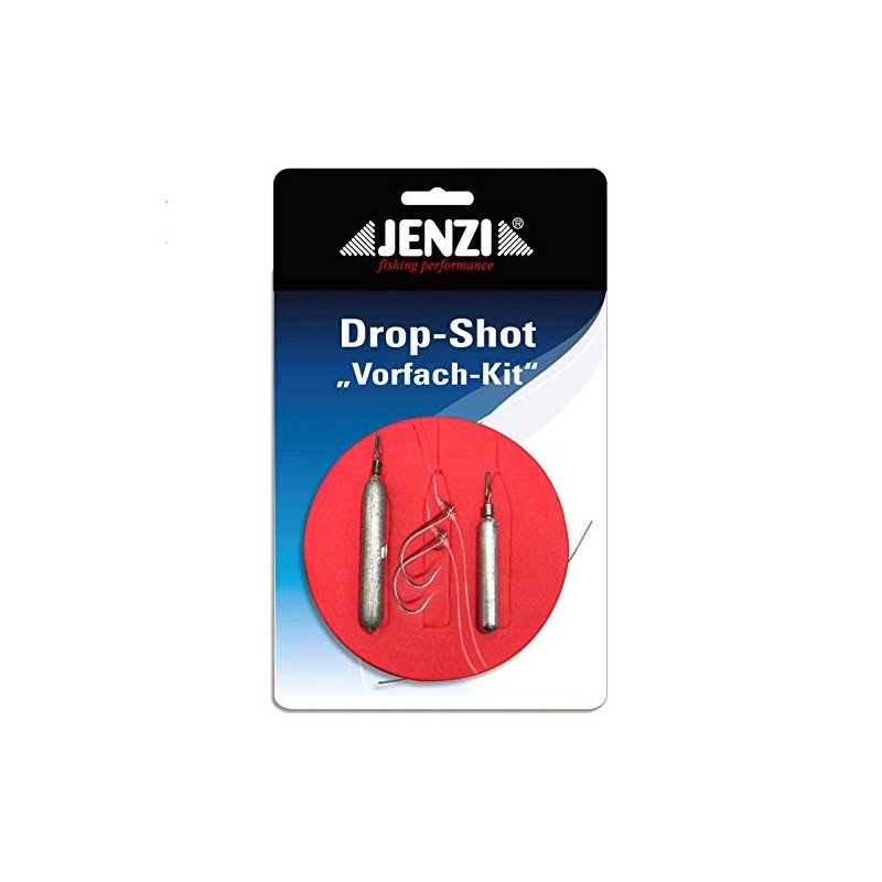 Jenzi Drop Shot Rig Leader-Kit Ready to Fish