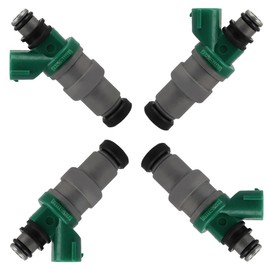 Injectors Kit,SCITOO 2 Holes Fuel Injector fit for 1996-1999 for Toyota Paseo 1.5L, 1995-1998 for Toyota Tercel 1.5L,Set of 4