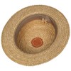 Stetson Boater Wheat Straw Hat - Natural Coloured Hat with