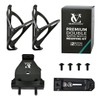 VeloChampion Double Water Bottle Cage Mount Holder. For Cycling Triathlon
