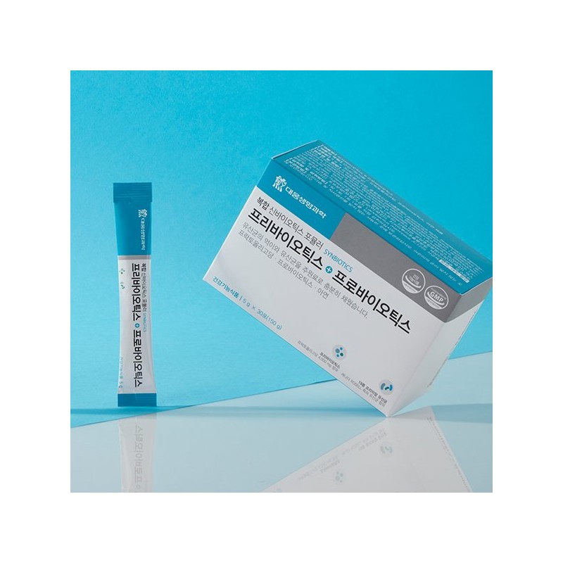 Daewoong BioScience 신 프리바이오틱스 프로바이오틱스 모유 유산균 6박스 (6개월분) New