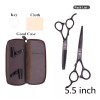 Purple Dragon Kit Tijeras Prof Estilista Zurdo Estuche Purple Dragon