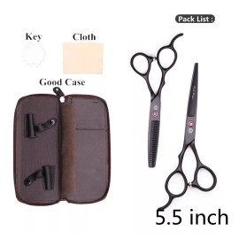 Purple Dragon Kit Tijeras Prof Estilista Zurdo Estuche Purple Dragon Envio