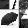 KKTONGXI Large Storm Resistant Compact Travel Umbrella for Men and