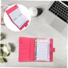 Parliky Notebook Budget Binder Set PVC Zipper Envelopes School Supplies