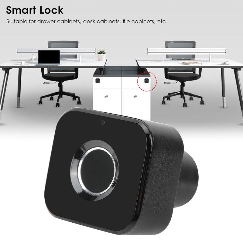 Intelligent Fingerprint Lock USB Charging Anti Theft Security Lock for