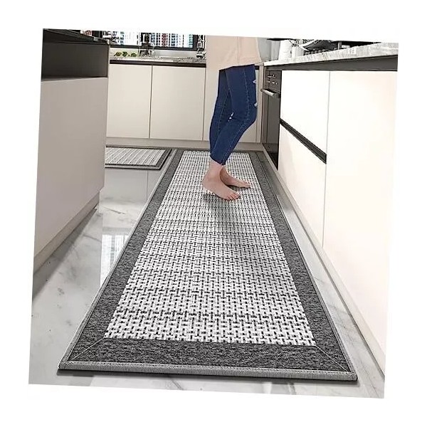 Non Slip Kitchen Rugs Sets of 2 - Extra Large
