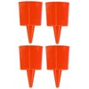 Iconikal 4-Pack Beach Sand Coaster Cup and Beverage Holder Set,