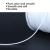 Wax Cord Round Environmental Protection for Leather Sewing HandKnitting Necklace(White