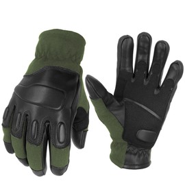 TacFirst Allrounder II Tactical Gloves, Cut Resistant Police, BW, SEK, Security Gloves (XXL, Tac Oliv)
