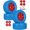 RCarmumb RC 1/10 Short Course Tires with 12MM 14MM 17MM