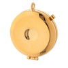 Holyart Pyxes and Burses: Gold plated pyx with engraved Last